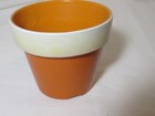 Vintage  Indoor Flower Pot planter  - For Nevco W pretty Flower On Front