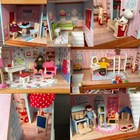 Kidkraft Chelsea Doll Cottage Wooden Dollhouse  Furnitures Included Dolls   More