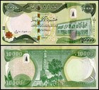 100 000 New Iraqi Dinar  - 10x  10 000 Iqd Banknotes  -  Authentic Iraq Currency