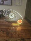 Vintage Schaefer Beer Retro Atomic Lighted Clock   