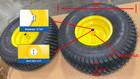 2-pack 20x8 00-8 Lawn Mower 4 Ply Tubeless Tire And Wheels  open Box Unused 