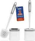 Toilet Brush  2 Pack Toilet Brush And Holder Set Bathroom Accessories  Toilet   