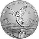 2024 1 Kilo Mexican Reverse Proof  999 Silver Libertad Low Pop 500 In Box