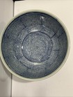 Japanese Haisen Bowl  Old Imari   Edo Large Footed Pedestal Bowl Mijin Karakusa