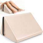 Noverlife Knee Wedge Pillow For Massage Table  Pu Leather Triangle Bolster