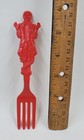Vintage 1988 Ronald Mcdonald Red 6 25  Plastic Fork