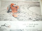 Vintage  Allis Chalmers  Advertising  -wd Series  Tractor   Plow- 1952