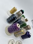Robison-anton Lot Of 12 Spools Rayon Cotton Nylon Embroidery Machine Thread