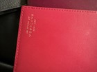 Smythson Mara Leather Travel Wallet Pink