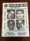  rare  Orig  1997 Miami Pd Andrew Cunanan Fbi Wanted Poster  gianni Versace 