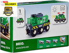 Brio World 33214 - Freight Battery Engine - Engaging Wooden Toy Train Set For Ki
