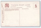 C1910 Falmouth St  Mawes Cornwall London Oilette Tuck Art Antique Postcard
