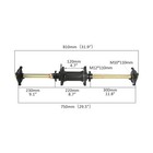 32  Rear Axle Kit Swingarm Frame For  Gy6 150cc 125cc Atv Quad Go Kart 4 Wheeler