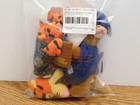 1990s Lot Of The Disney Store Pooh  Eeyore  Tigger  Roo Bean Bag Plush New W tag