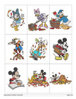 188 Fall Mouse   Friends Cartoon Characters Embroidery Machine Designs Pes Usb