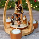 Christmas Time Striezel Children Pyramid