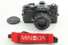  exc 5  Minolta Xd Black Slr 35mm Slr Film Camera   Md 50mm F1 7 Lens From Japan