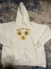 Vintage Rise And Shine Hoodie 90s Sz L Made In The Usa