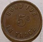 Unknown - J Or P Good For 5   In Trade Token
