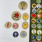 Vintage Boy Scouts Of America Bsa Merit Badge Sash With Badges   Extra Patches