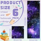 Demonwer 6 Pcs School Locker Magnetic Wallpaper Starry Sky  Sky-1