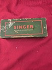 Vtg Singer Sewing Machine Attachments In Cardboard Box