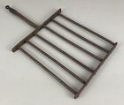 Antique Primitive Wrought Iron Hand Forged Grill Grate Trivet  b 