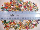 310 Vtg Glass Rhinestones Huge Loose Mixed Lot Jewelry Repair Craft Findings W