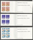 Kuwait Towers Booklets Scott 1349a 1350a 1351a Sg Sb5-sb7 Mint Nh