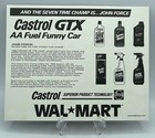 Nhra Top Fuel Drag Racing Funny Car John Force Castrol Gtx  elvis  Hero Card
