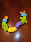 Fisher Price Six Colorful Snap Lock Caterpillar Activity Beads Sensory Toy 