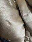       3 Pc gold Hotel Collection Glint Queen Quilted Coverlet Set