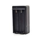 4pcs  Dual Slot Wall Charger Us Plug For 18650 3 7v Rechargeable Li-ion Battery
