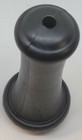 Black Rubber Western Electric Wall Phone Receiver Oak Kellogg Antique Vintage 