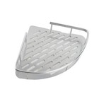 Triangular Shower Caddy Shelf Bathroom Wall Corner Rack Storage Organizer Holder