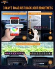 Auxbeam 8 Gang Rgb Slim Led Touch Switch Panel Car Marine Boat Control System