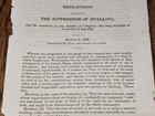 1838 Resolutions In Favor Of Suppression Of Dueling Congress Cilley Graves Duel