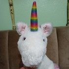 Animal Alley Toys R Us Rainbow Unicorn Stuffed Plush Rare Retired Toy 2016