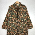 Duck Camo Frog Camo Hunting Coveralls Overall Size Medium 70s 80s Work Wear Read