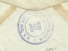 Nyc-costa Rica 1937 Airmail W great Backstamp
