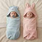 Huxie Hooded Baby Towels - 100  Organic Cotton Baby Bath Towels  32  X 32 