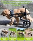 2x Large Dog Wheelchair For Hind Legs-durable All-terrain Wheels