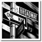 Ht_1193_1 Broadway Iron On Heat Transfer For White Material  8 By 8-inch