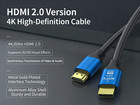 4k Hdmi 2 0 Cable 1m 2m Gold-plated Ultra High Speed Hdr 1080p 3d For Tv Pc Ps5