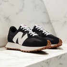 New Balance Women s 327 Shoes - Color  Black white gum - Free Shipping