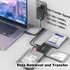 Femoro Hard Drive Reader Usb 3 0 And Type C To Sata Ide Adapter External Data