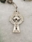 Irish Connemara Marble Single Decade Rosary Keychain An Paidrin Beag Jc Walsh Bo