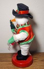 Working Video Gemmy Snowflake Spinning Snowman With Tree Animated Plush Custom