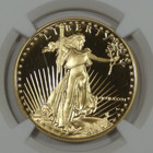 1986 W Eagle G 50 Ngc Pf 70 Ultra Cameo Cabral Signed 1 Oz Fine Gold