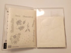 Stampin  Up  Time Of Giving Christmas Thanksgiving Sentiments Stamp Set - New